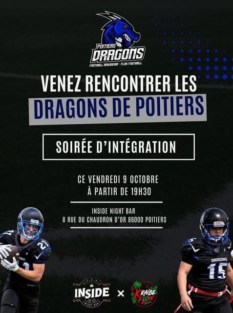 Soirée d’intégration — Dragons de Poitiers