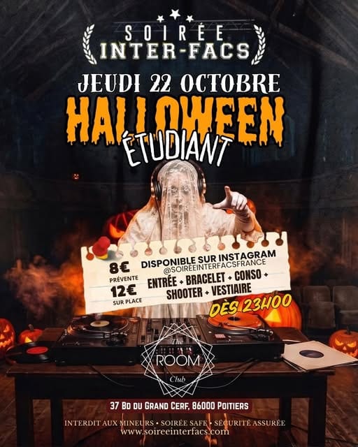 Photo de Soirée Inter-Facs — Halloween Étudiant