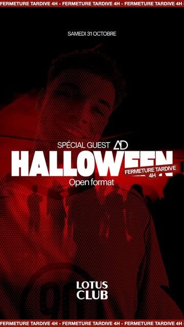 Photo de HALLOWEEN — Spécial guest AD