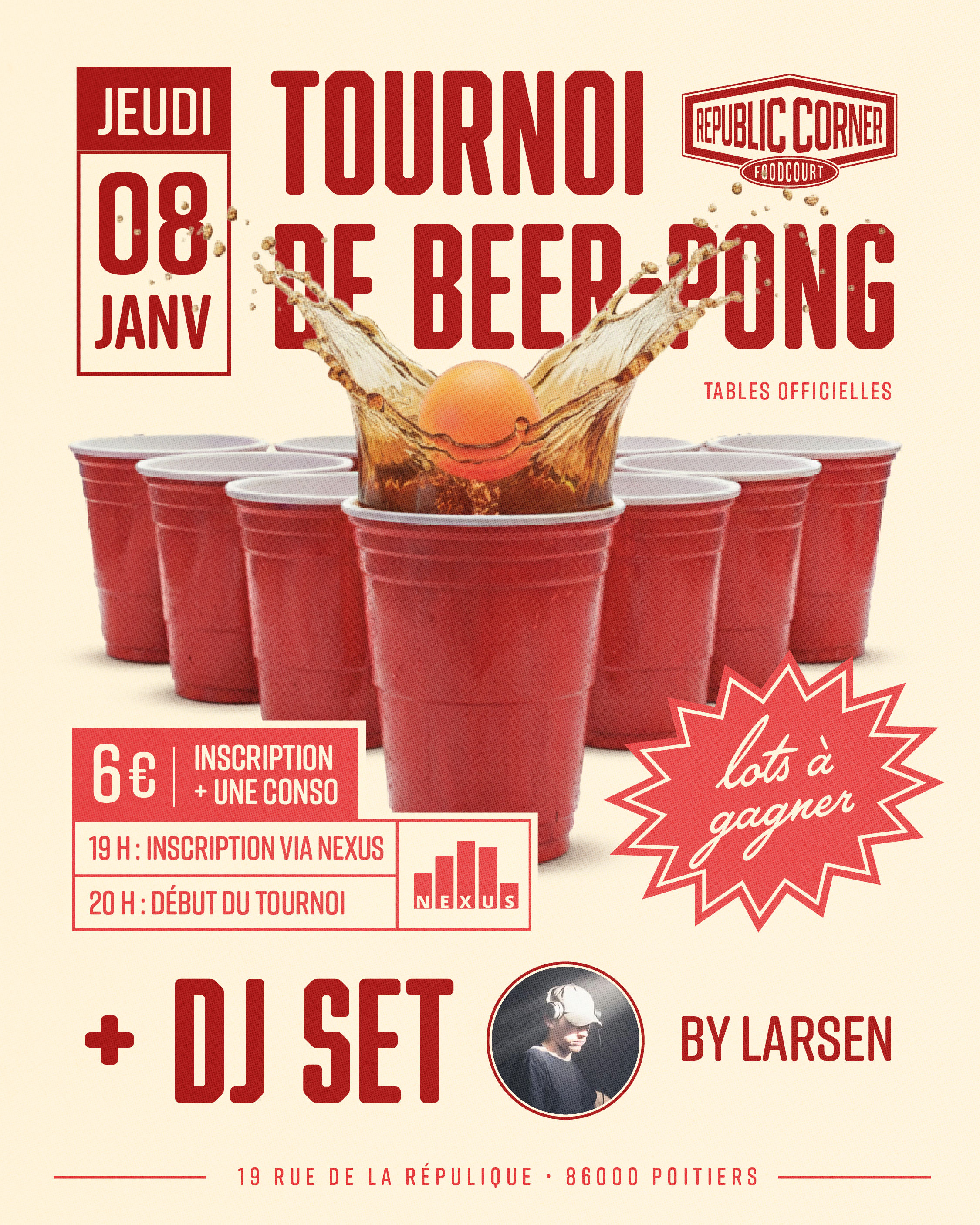 Photo de Tournoi de Beer-Pong + DJ Set