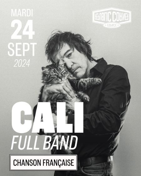 Cali (full band) en concert