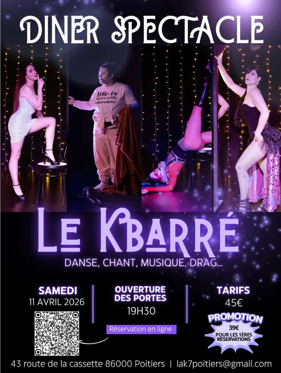 Dîner-spectacle Le KBarré