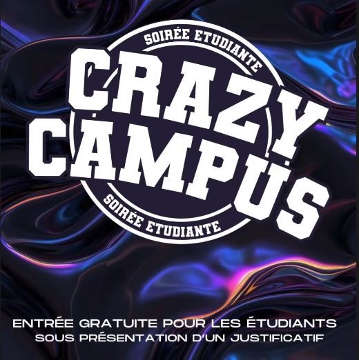 Soirée Étudiante Crazy Campus