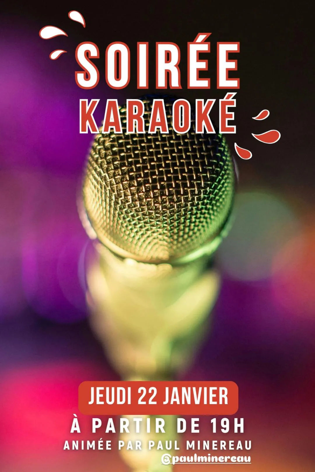 Soirée karaoké