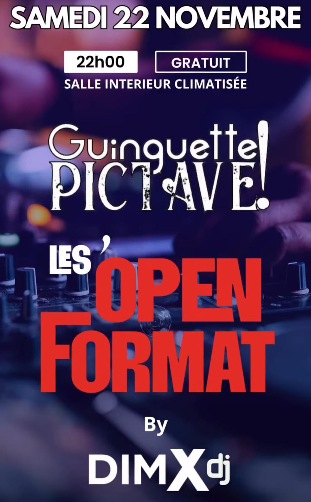 Photo de Les Open Format by DIMX DJ