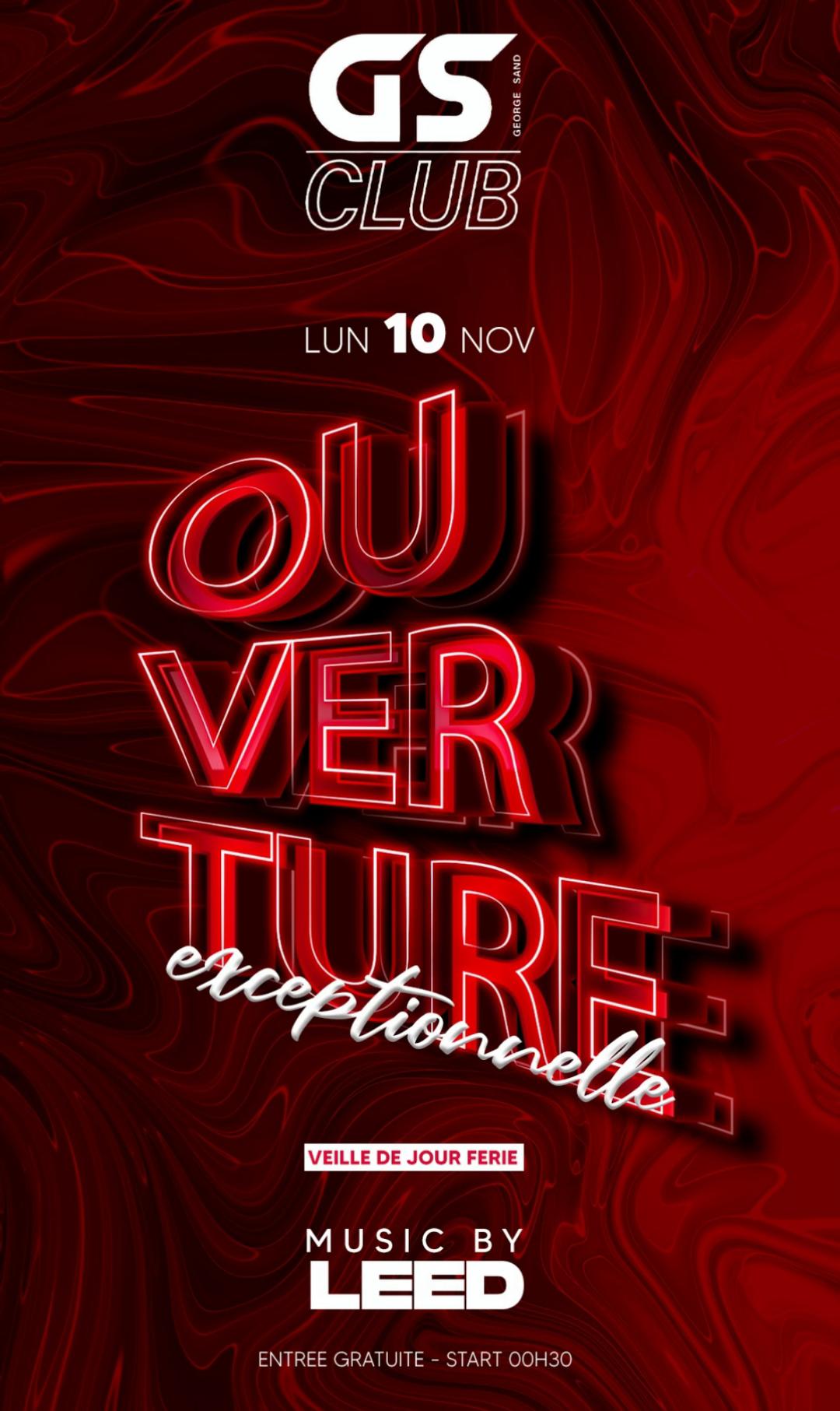 Photo de Ouverture exceptionnelle