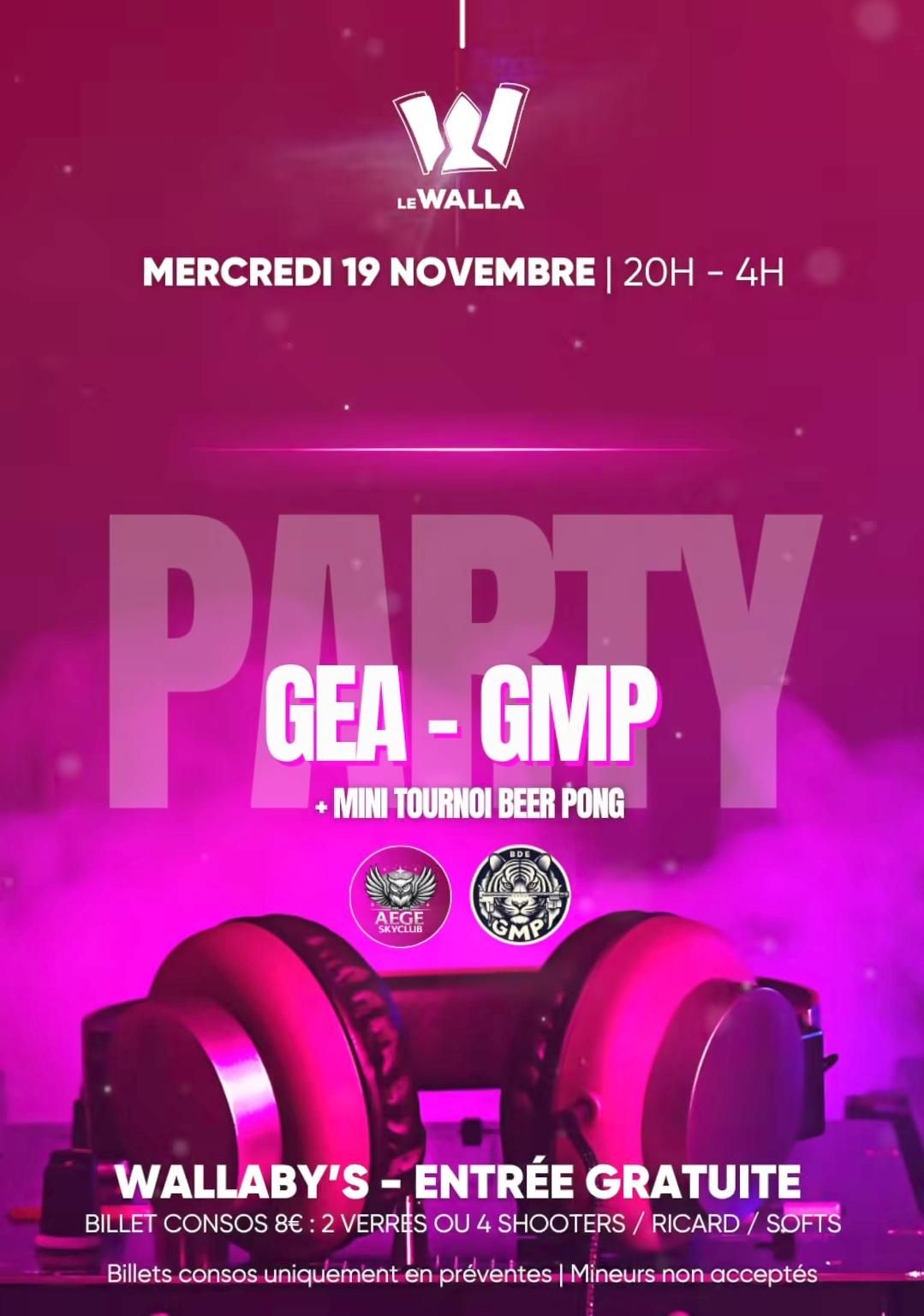 Photo de Party GEA - GMP + Mini Tournoi Beer Pong