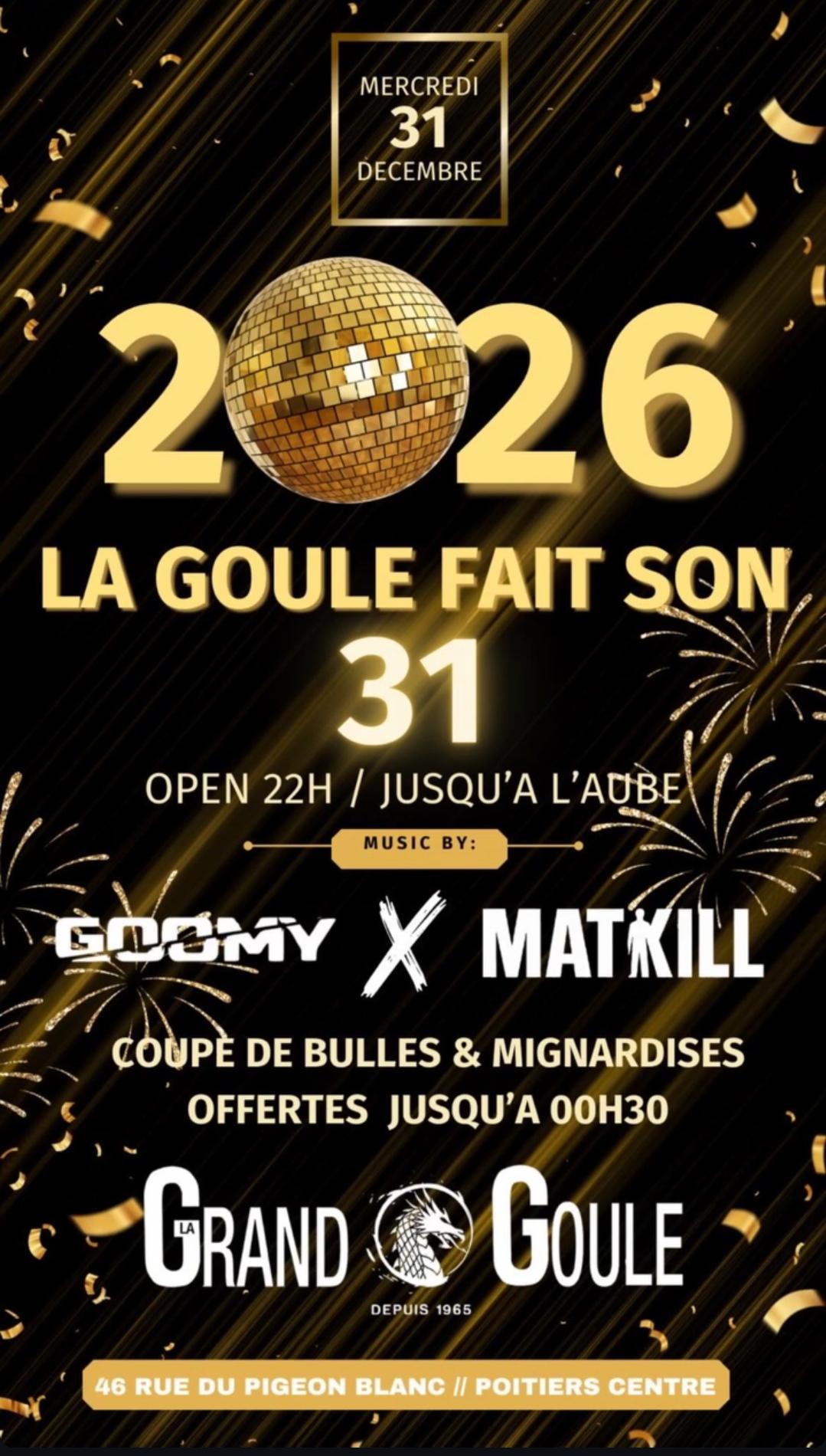 Photo de La Goule fait son 31