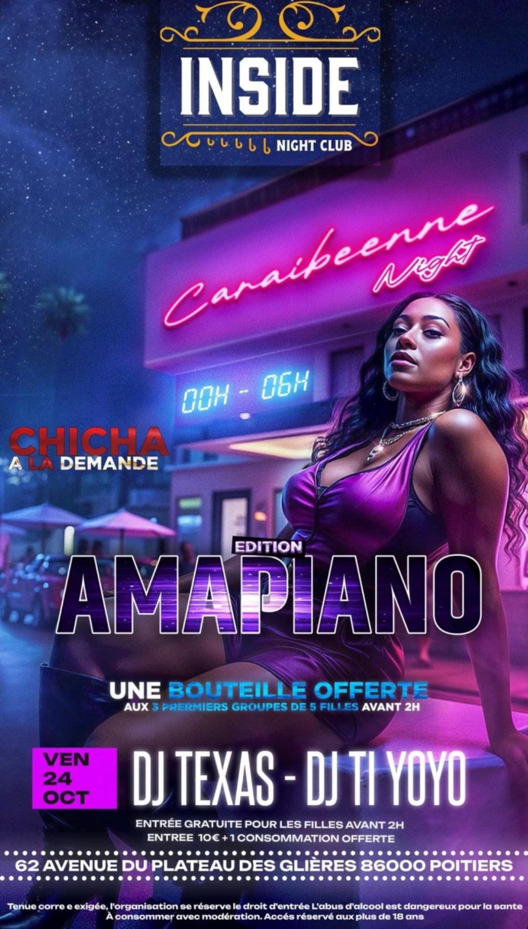 Caraïbeenne Night - Edition Amapiano