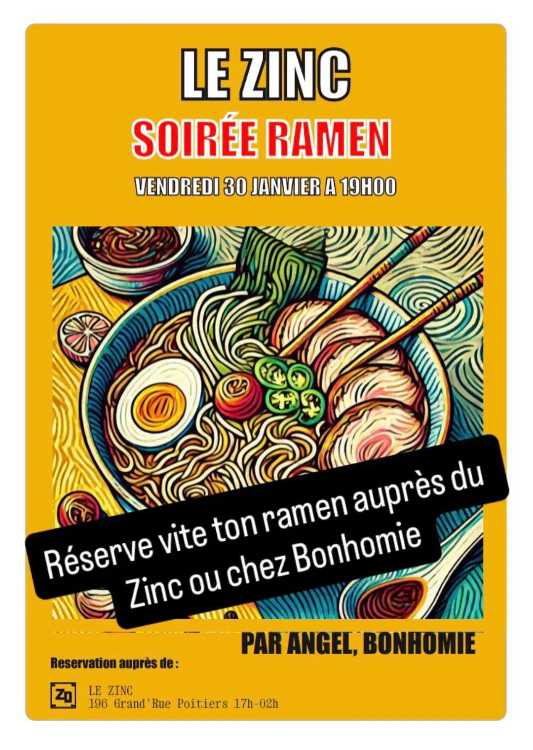 Soirée ramen