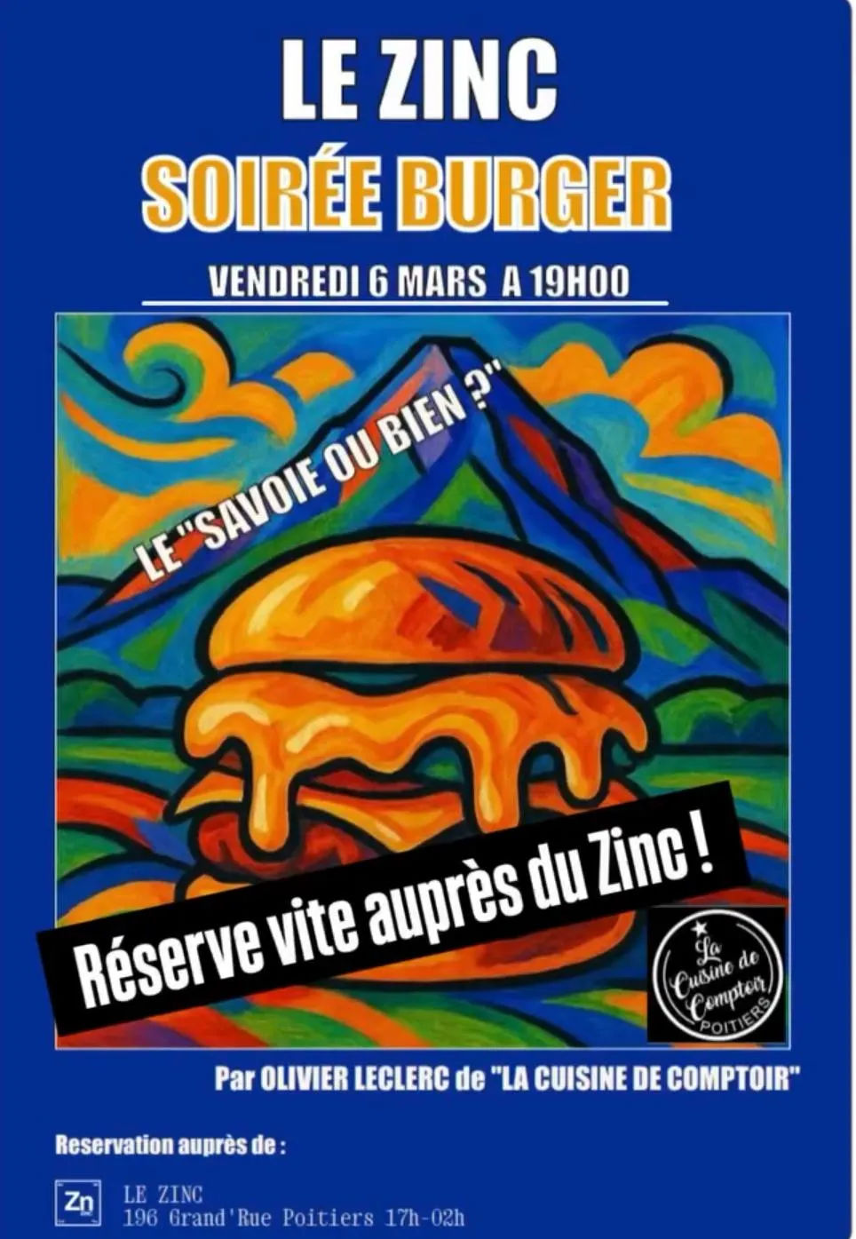 Soirée Burger