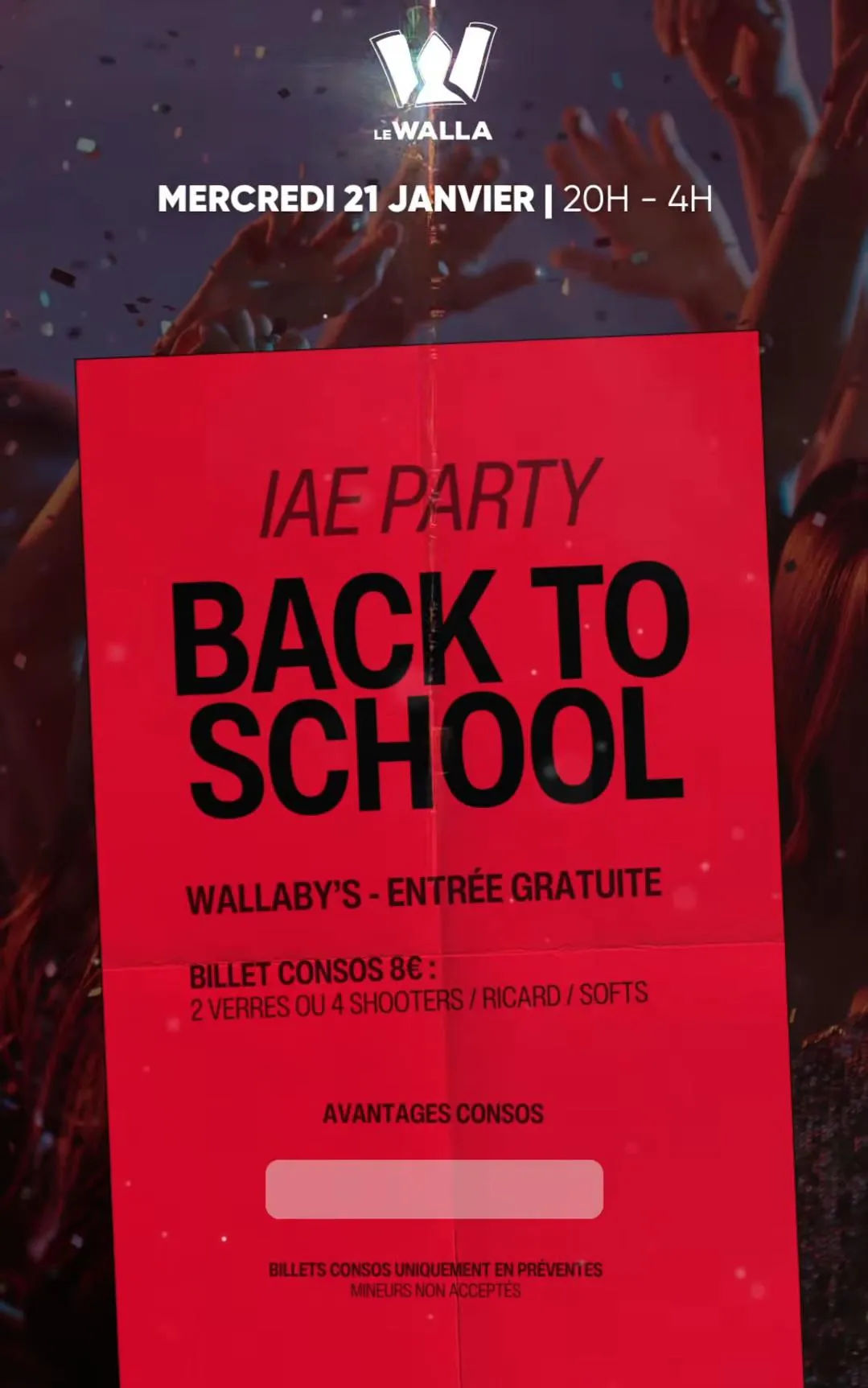 Back to School - IAE Party Back to School - IAE Party