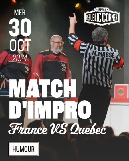Match d'impro France vs Québec