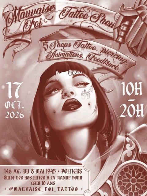 Photo de Mauvaise Foi Tattoo Show