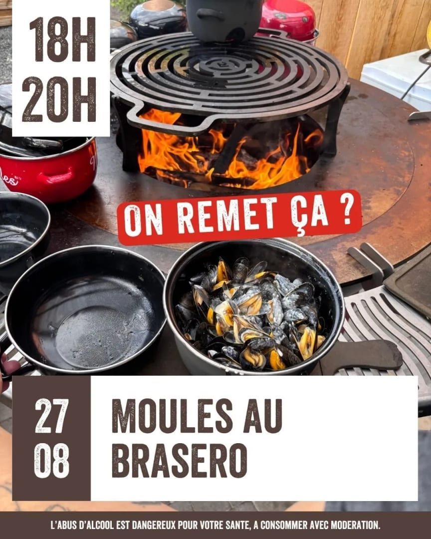 Photo de Moules au brasero