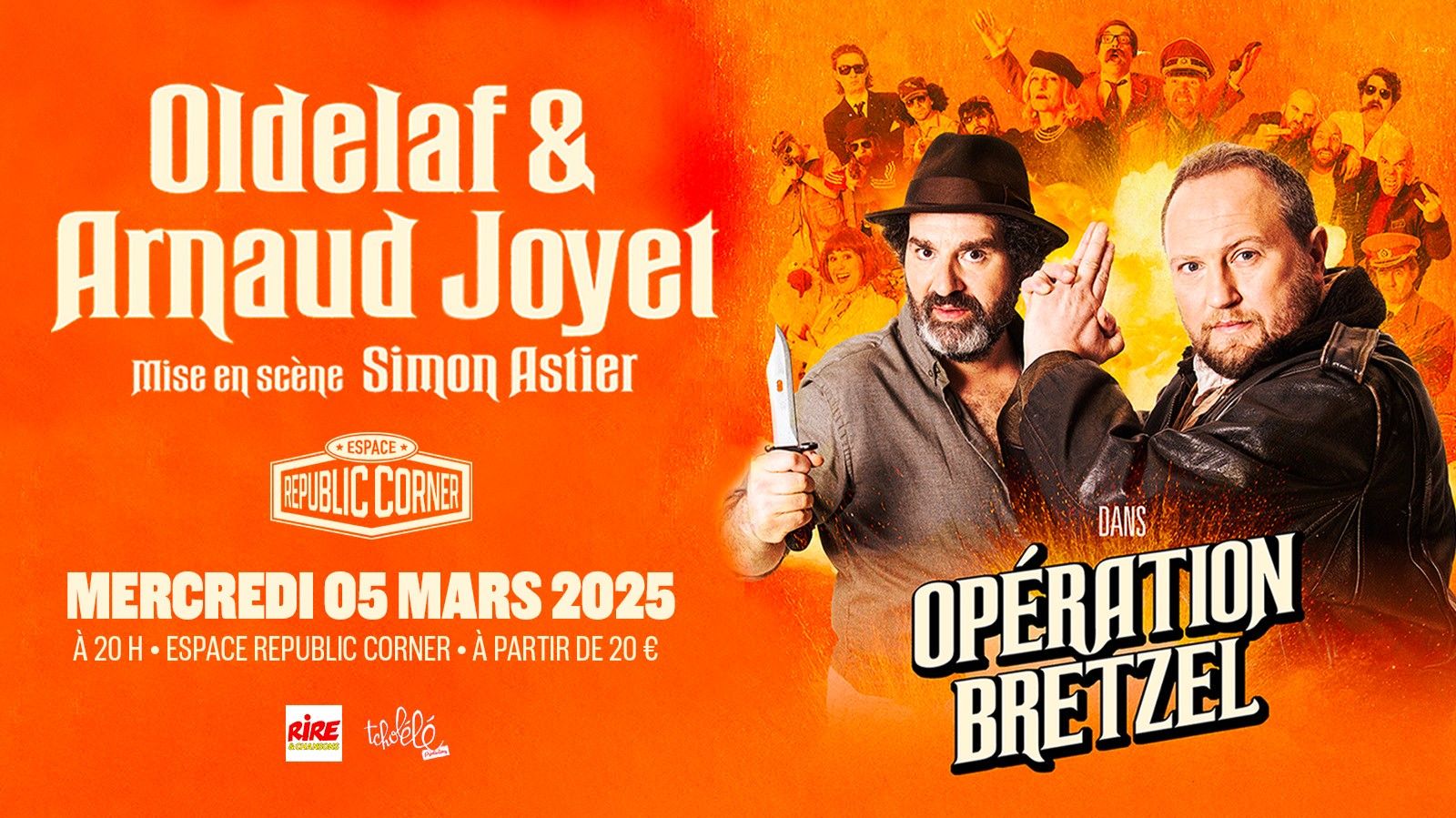 Oldelaf & Arnaud Joyet en spectacle