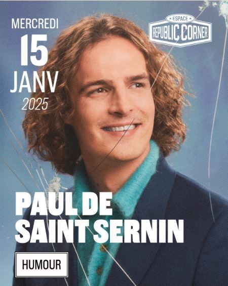 Photo de Paul de Saint Sernin en spectacle