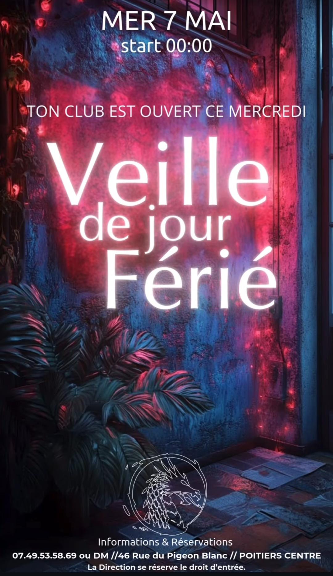 Veille de jour Férié