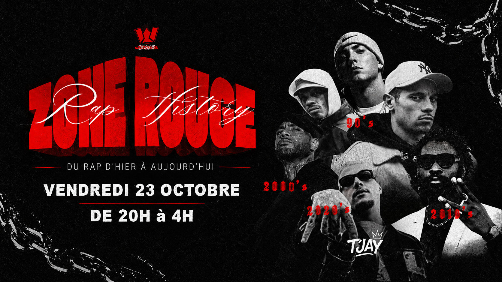 Photo de Zone Rouge : Rap History