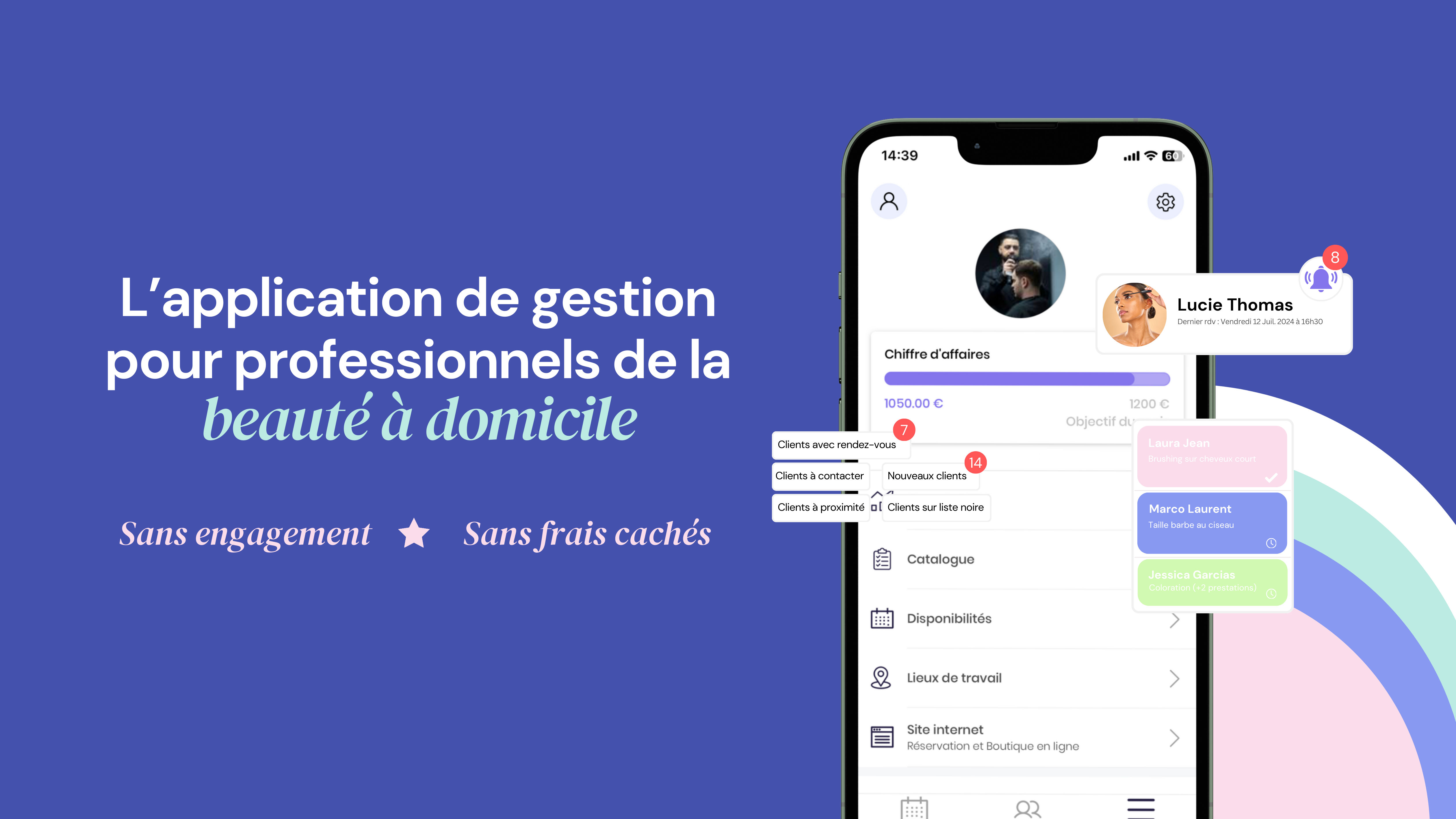 Gagnez du temps et de l'argent avec Fleeky Pro: l'application indispensable pour les professionnels de la beauté et du bien-être indépendants