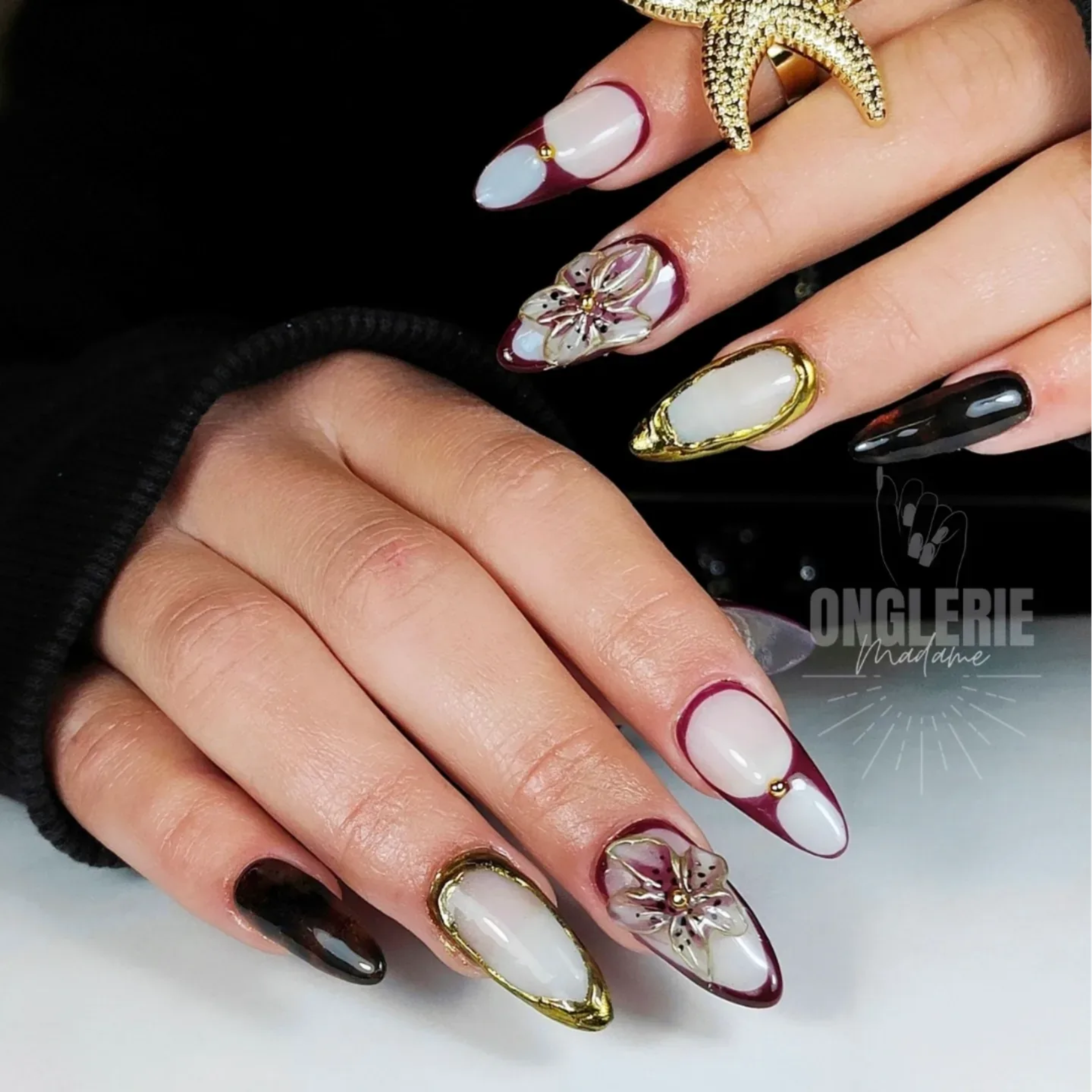 BABY BOOMER / FRENCH / CHROME / BLOOMING /AIRBRUSH