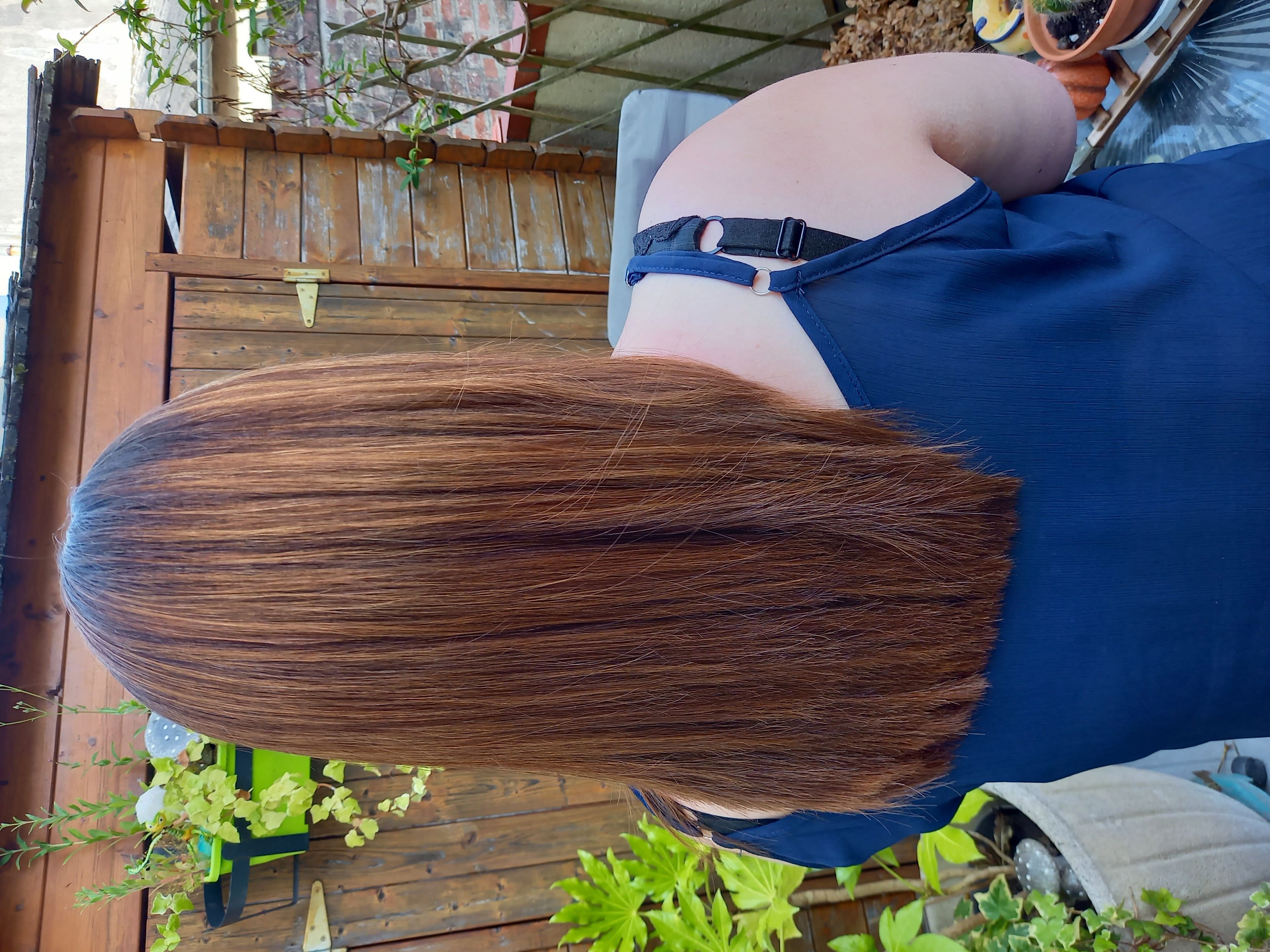 Coiffage cheveux long 