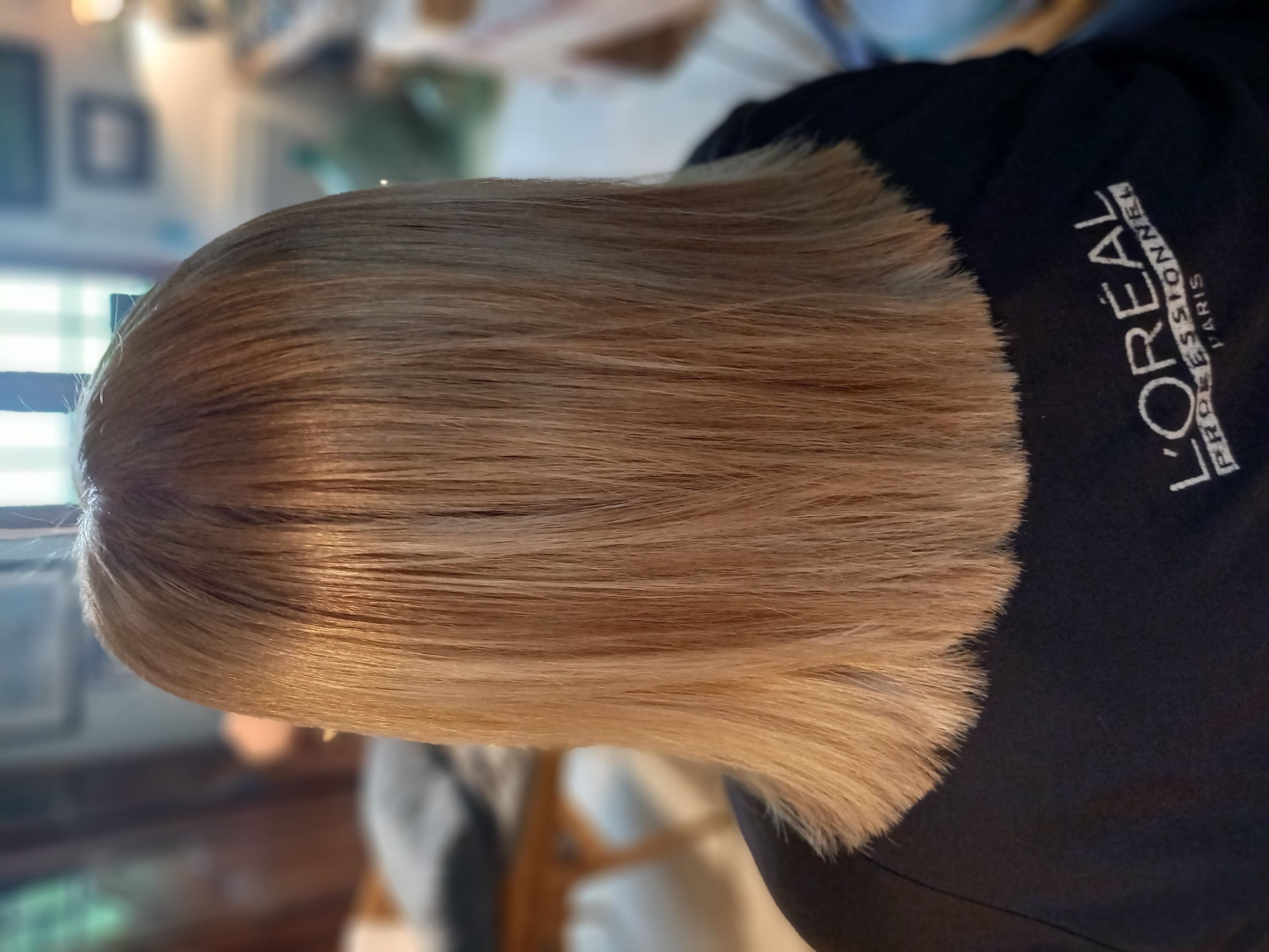  Brushing cheveux mi long 