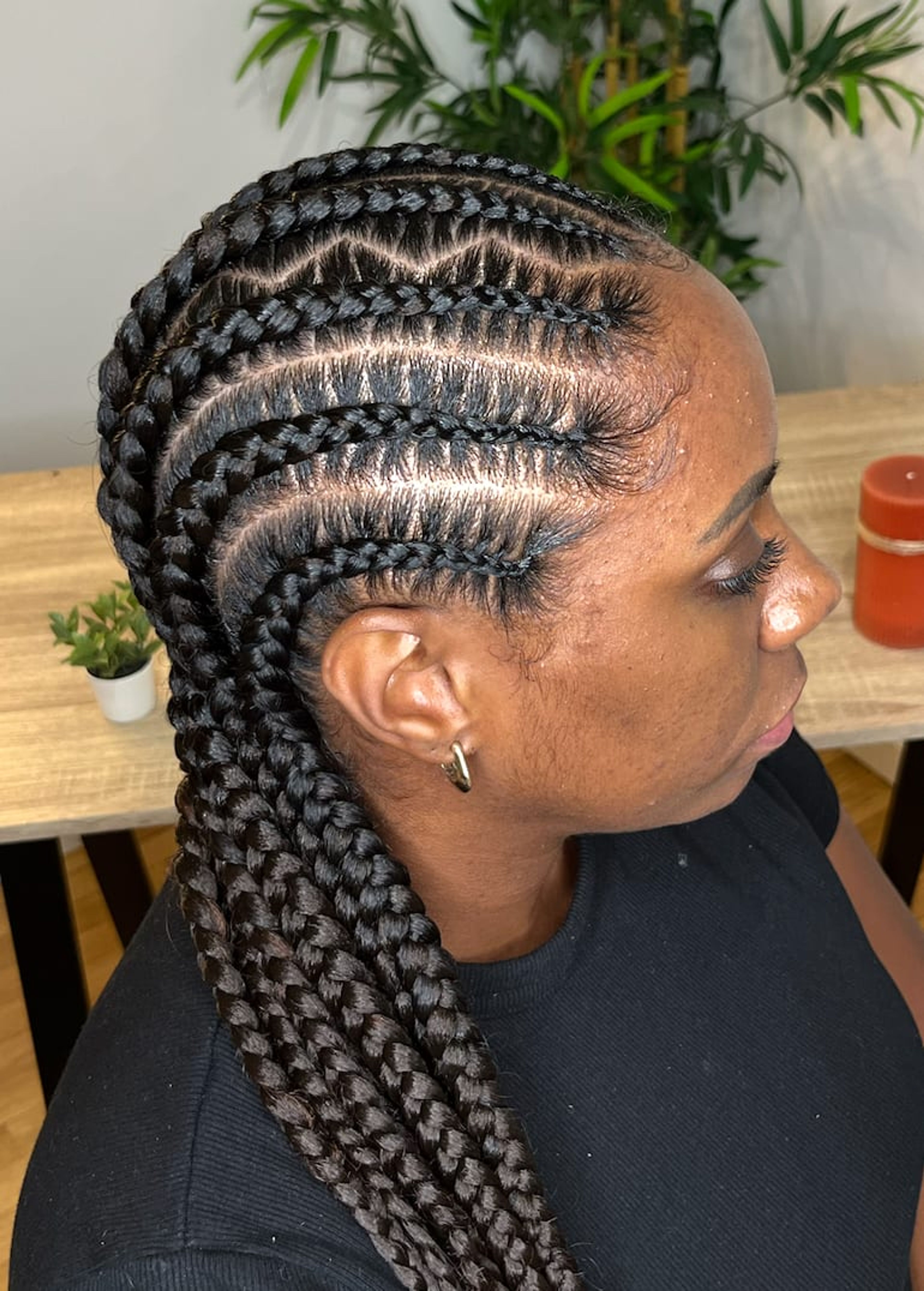 CORNROWS (8 nattes max)