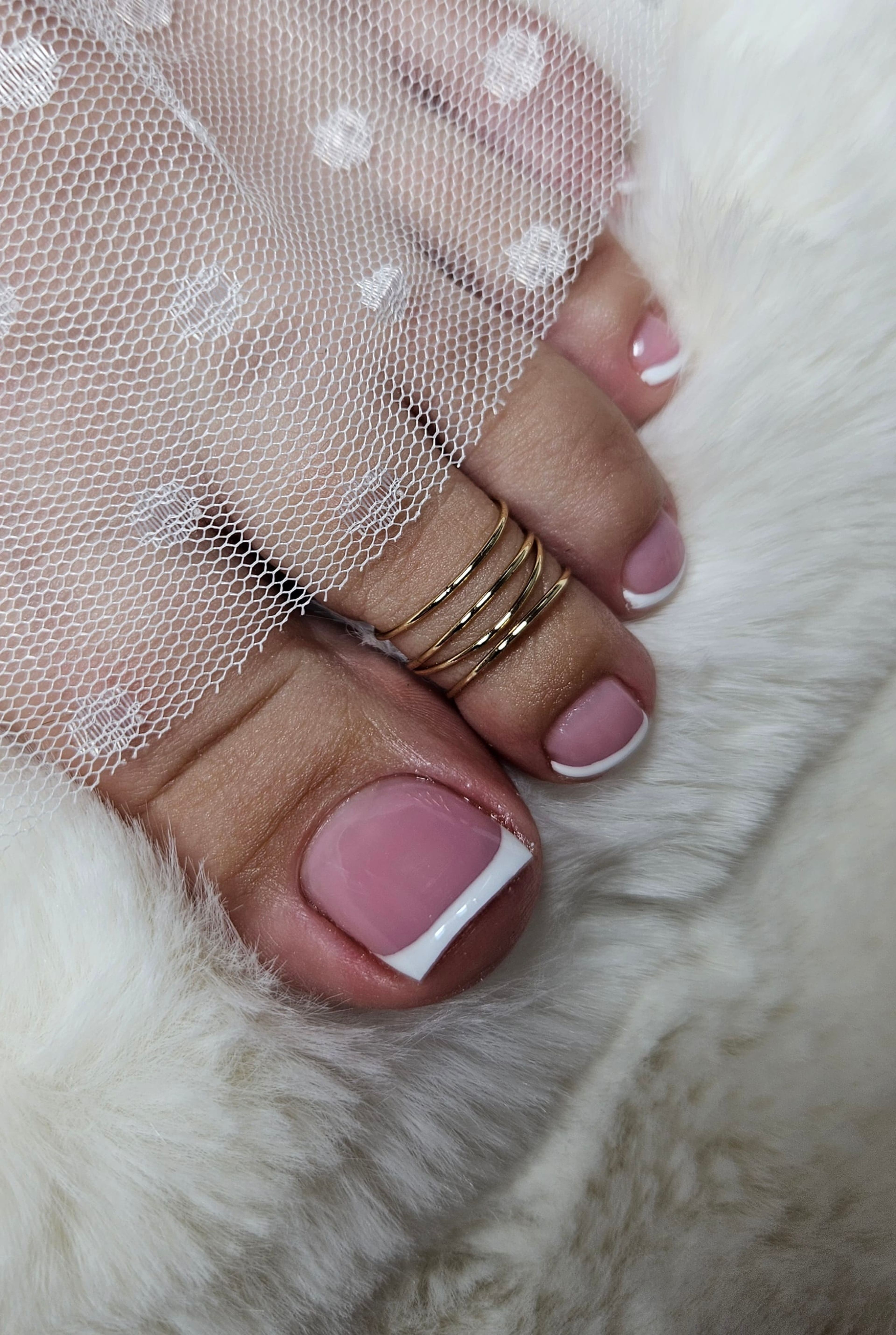 Semi permanent pieds 