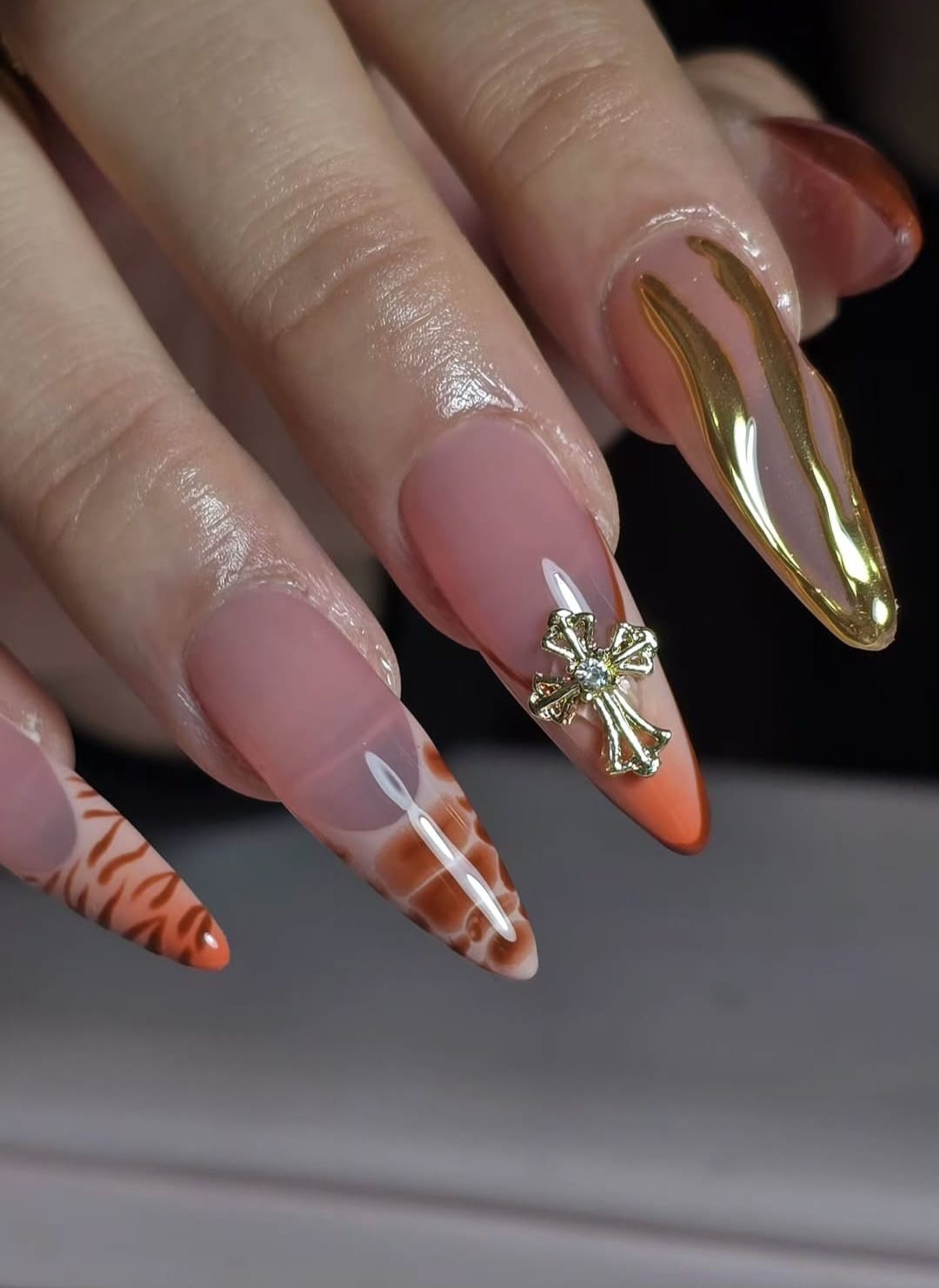 Gel X + nail art niveau 4
