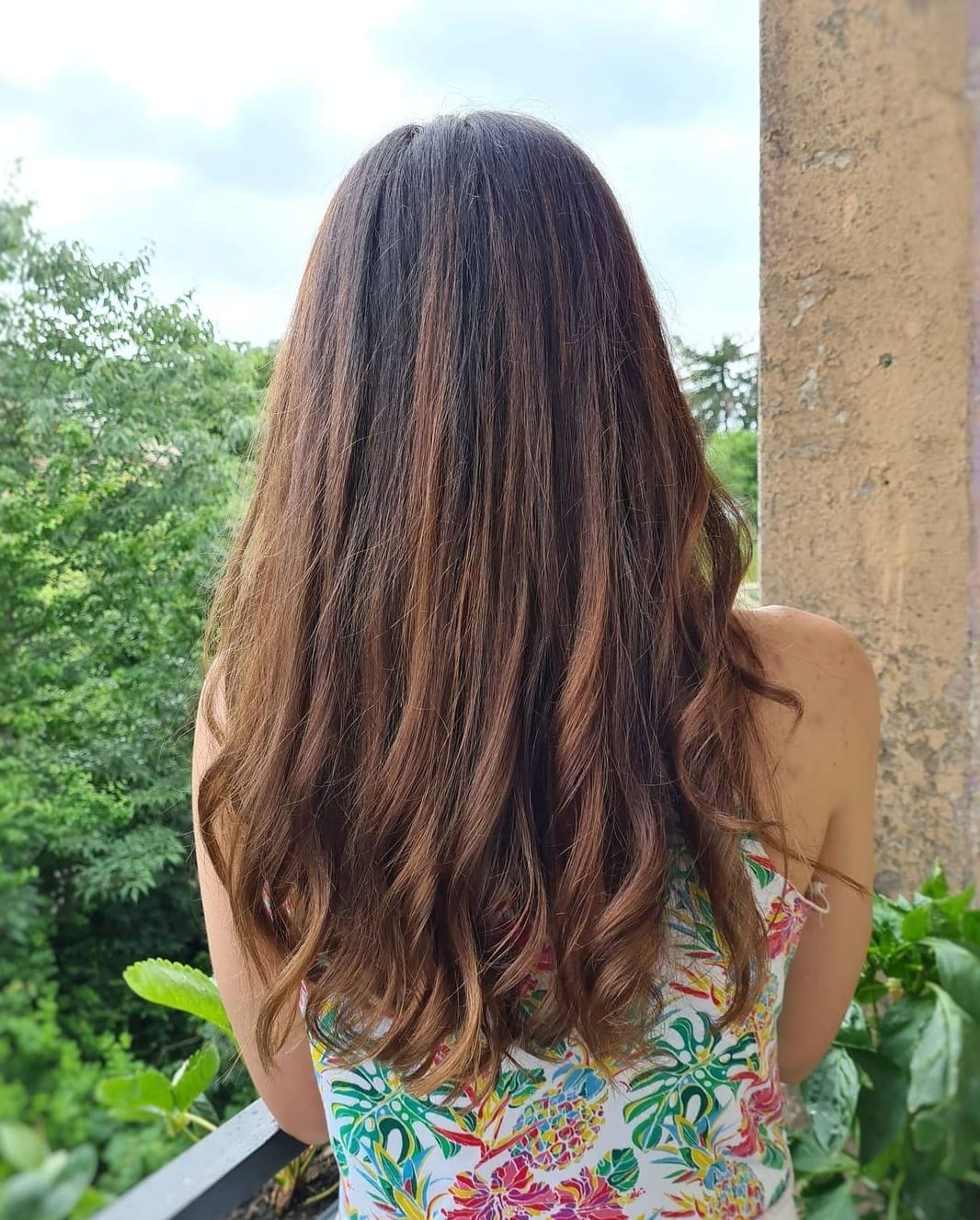 Coupe long et brushing 