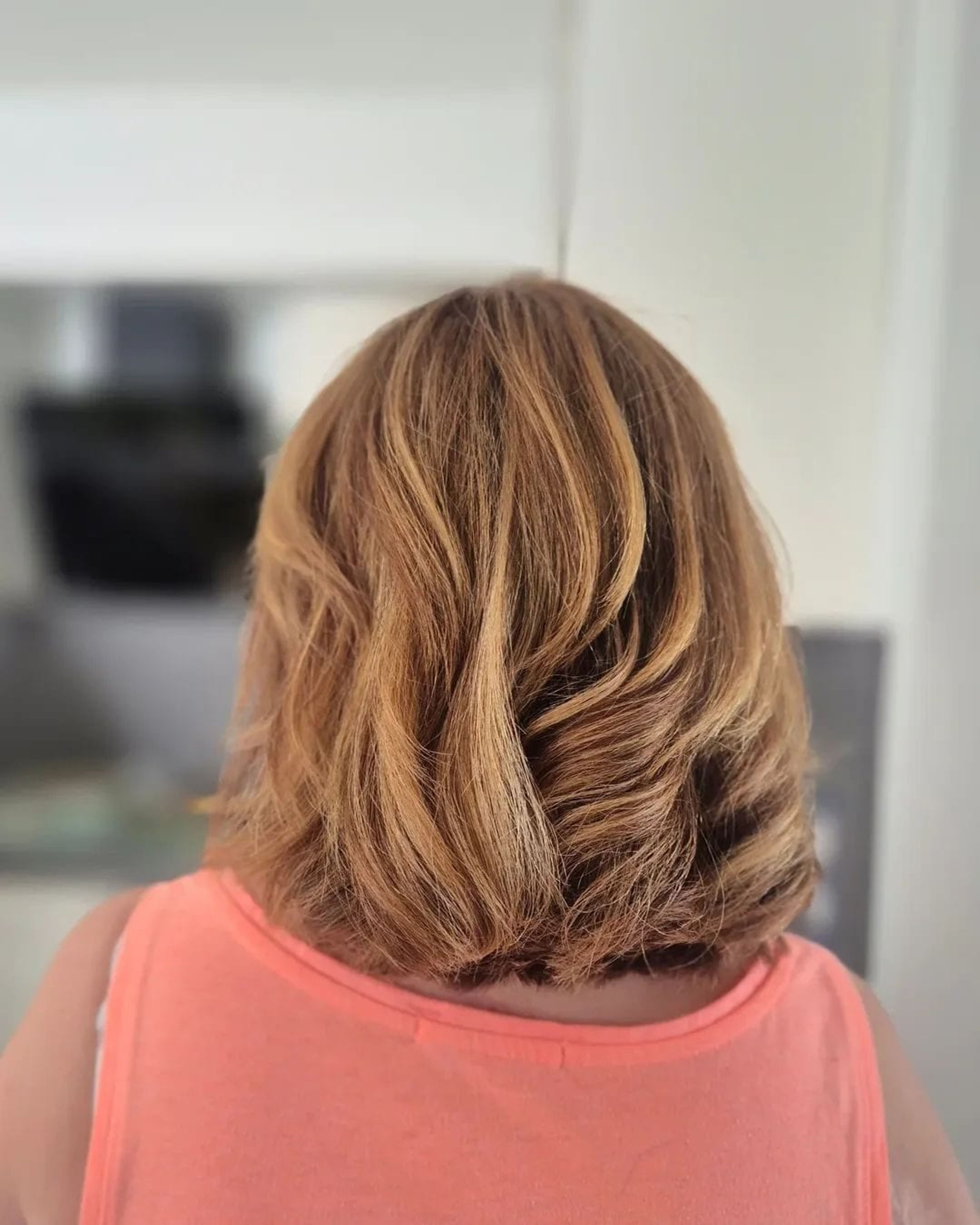 Balayage/ombré et patine cheveux courts
