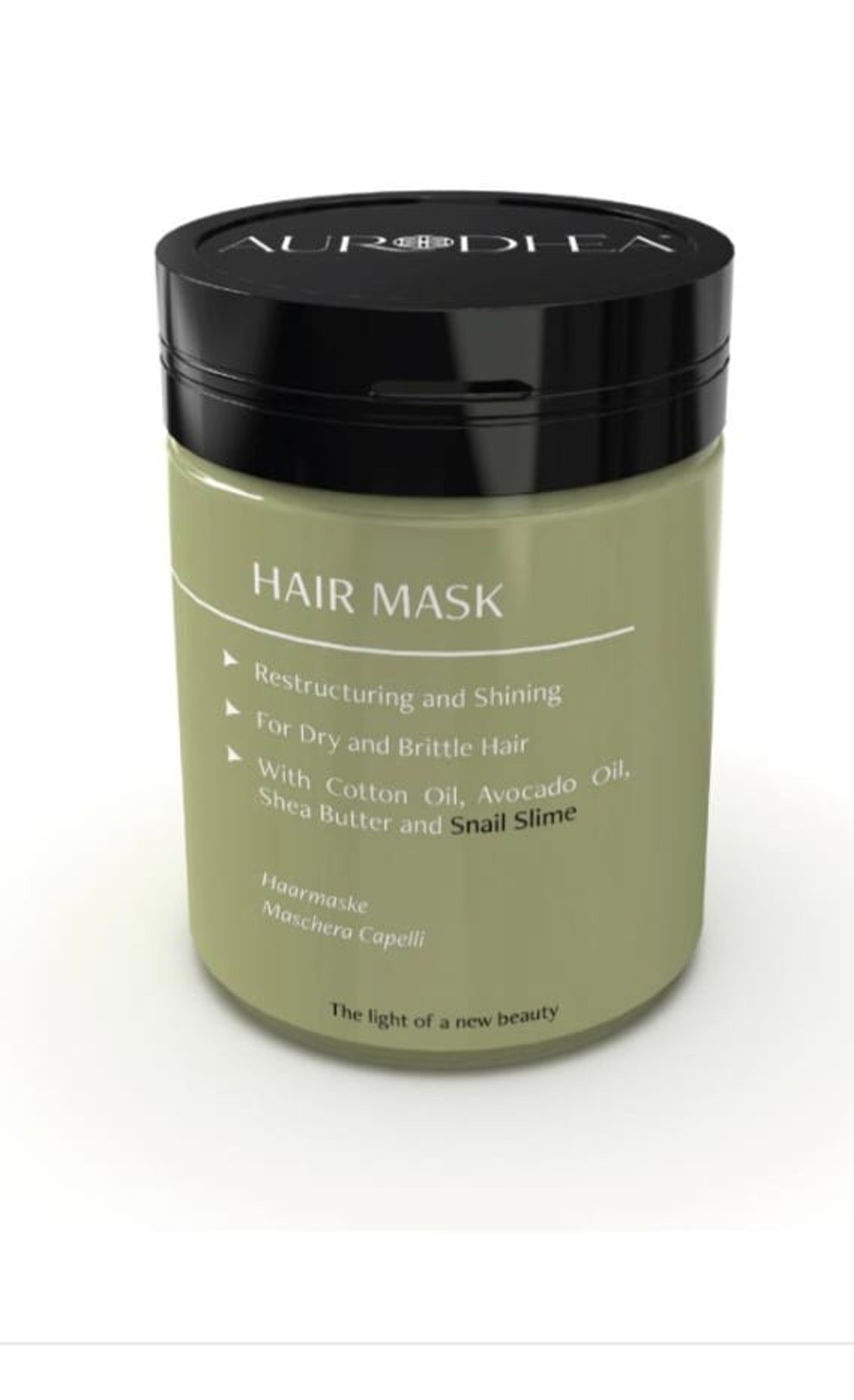 Masque capillaire à la bave d'escargot 
