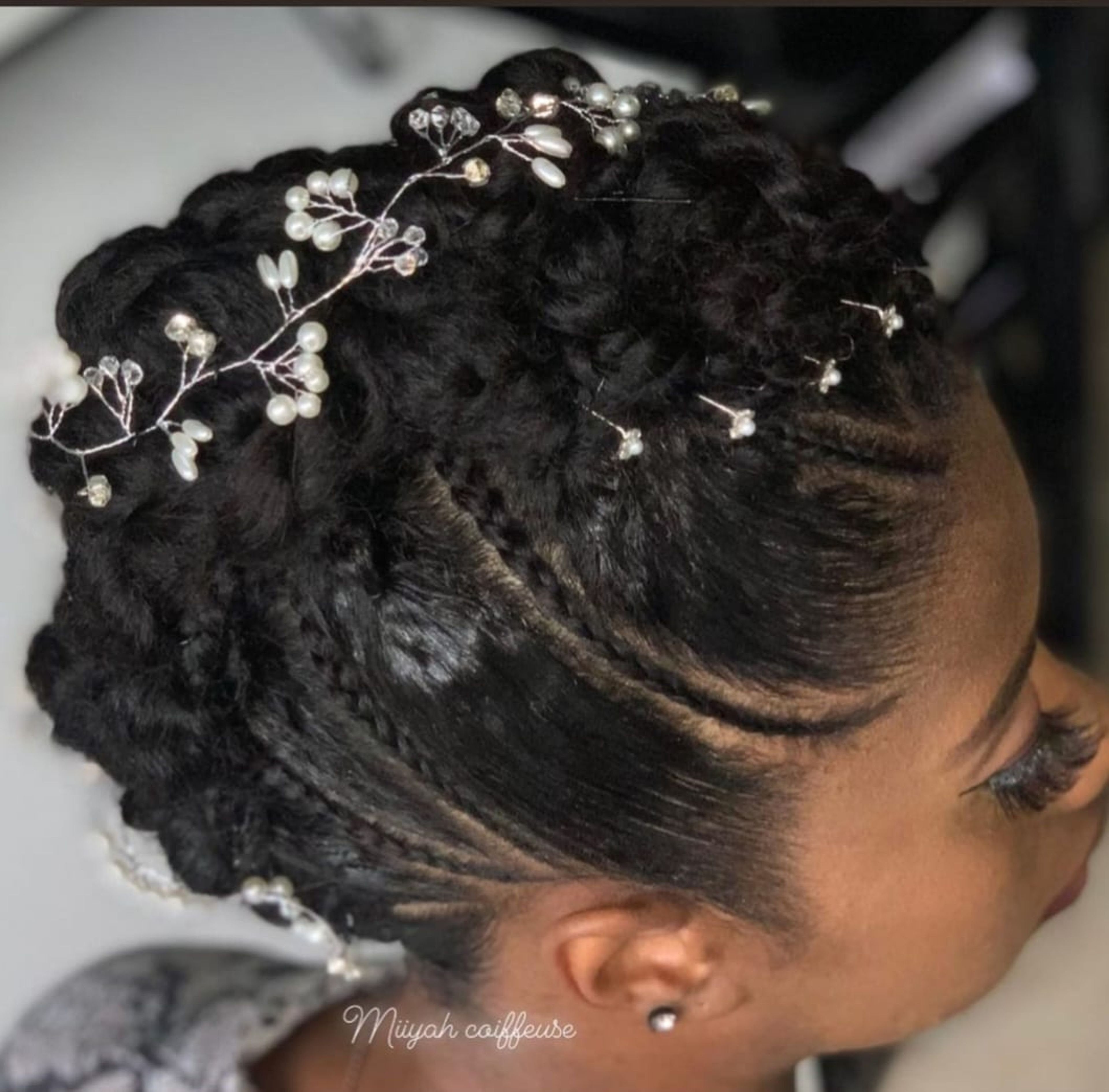 Chignon Mariée avec essai + jour J 