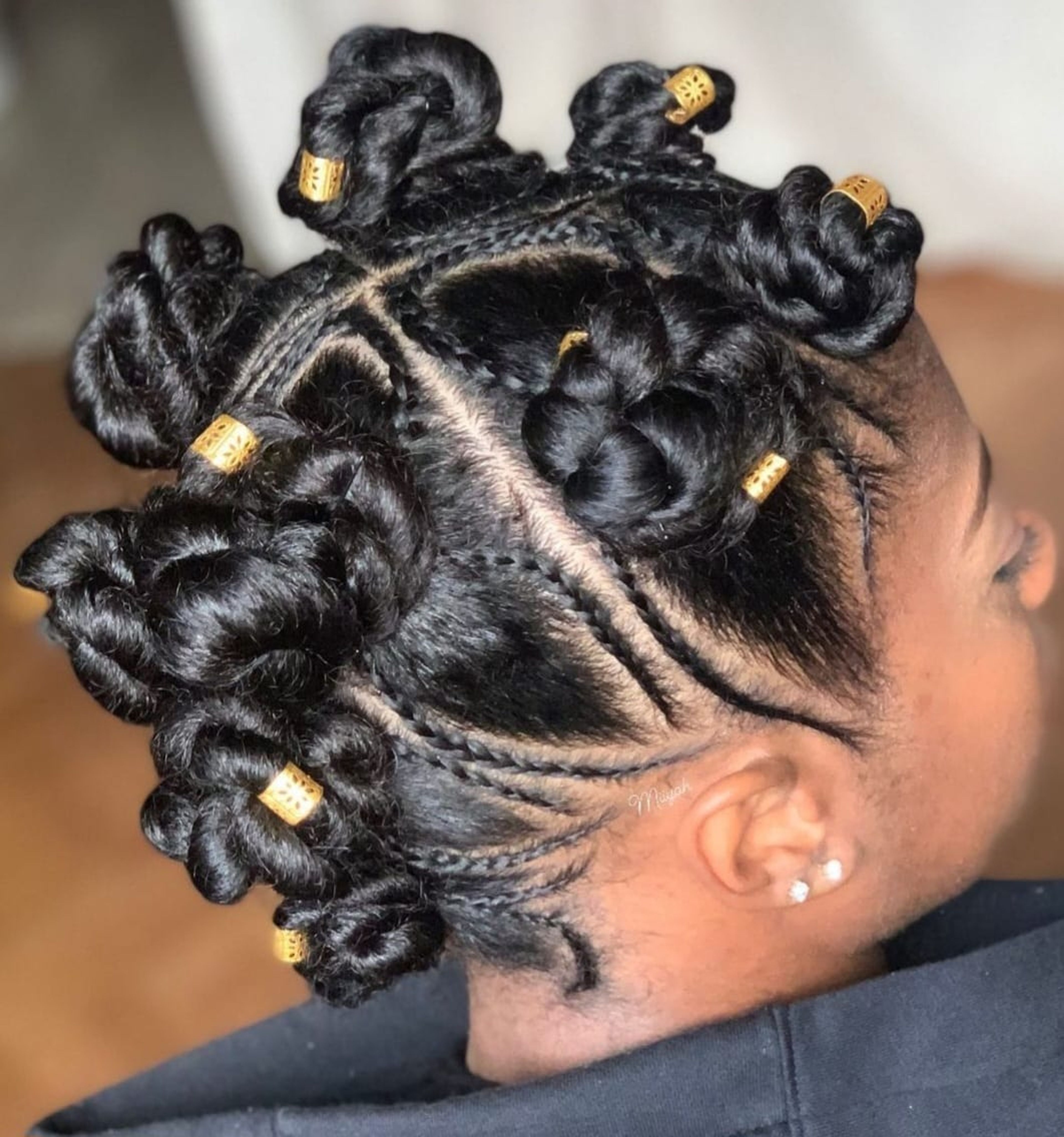 Chignon mariée ou événement 