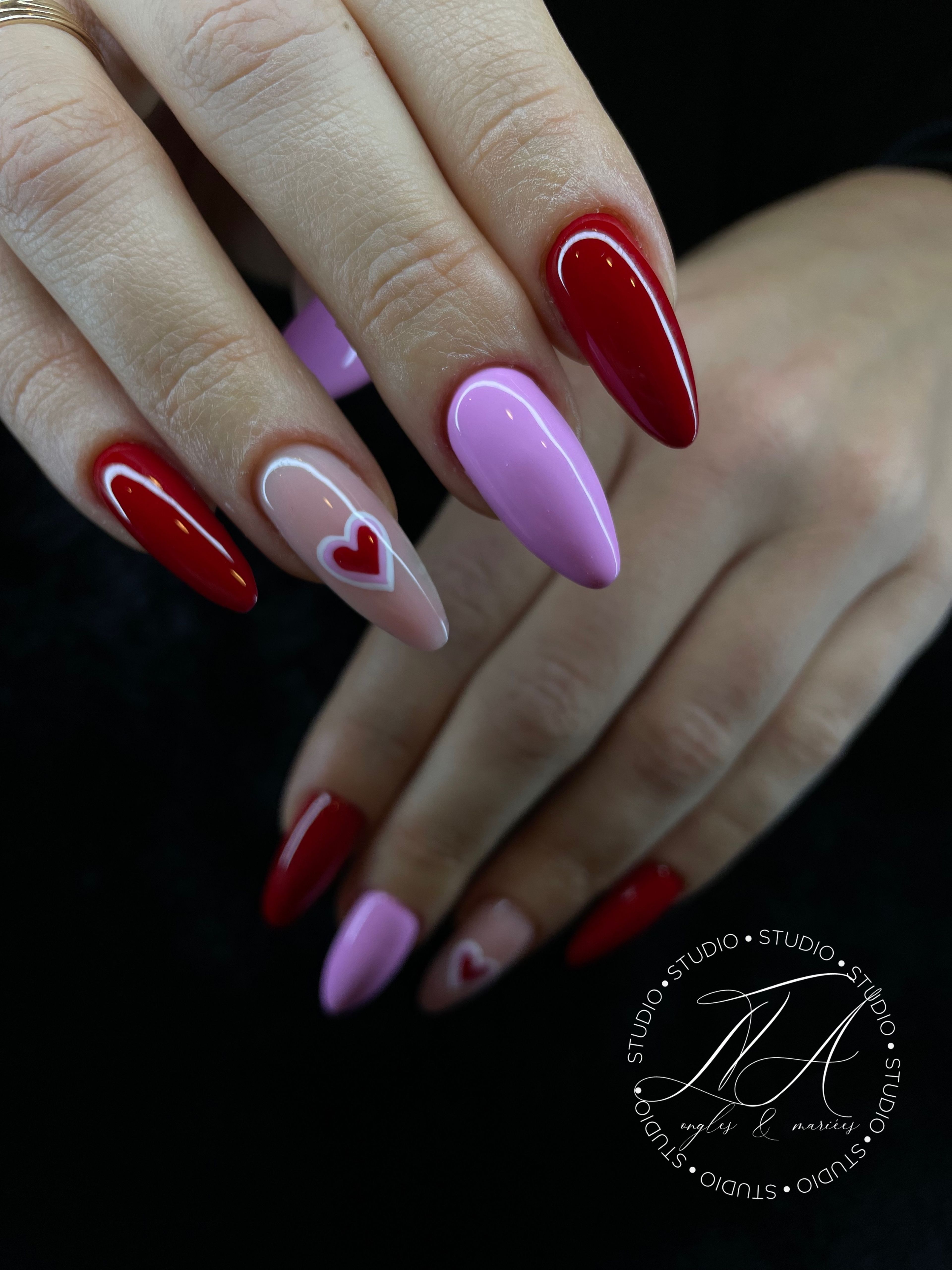 Remplissage ongles long + nail art*