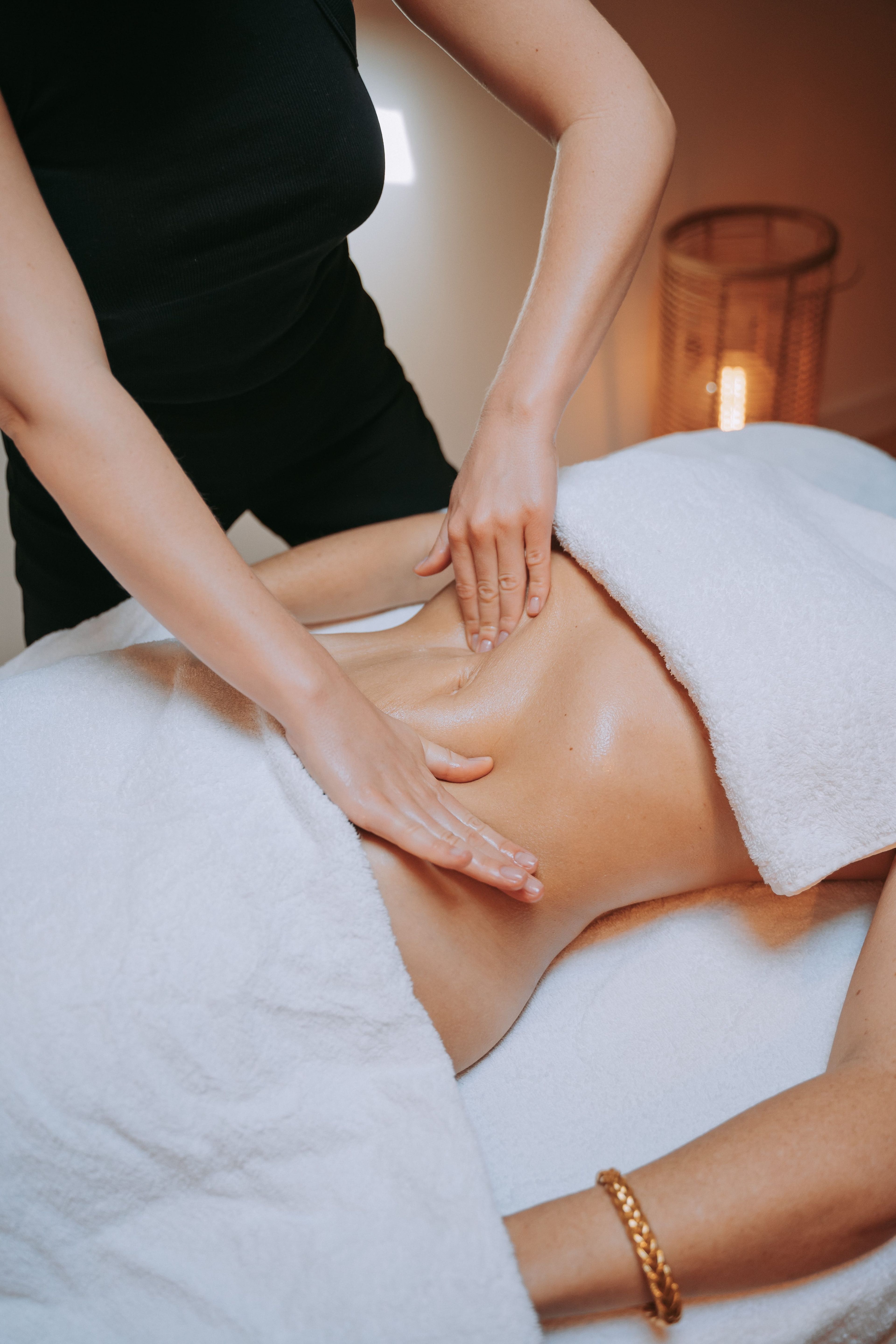 Drainage lymphatique - ventre et jambes