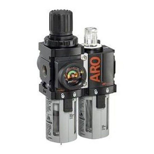 C38121-620 | 2-piece combo FRL, 1/4'' NPT, Metal bowl, Manual drain image 1