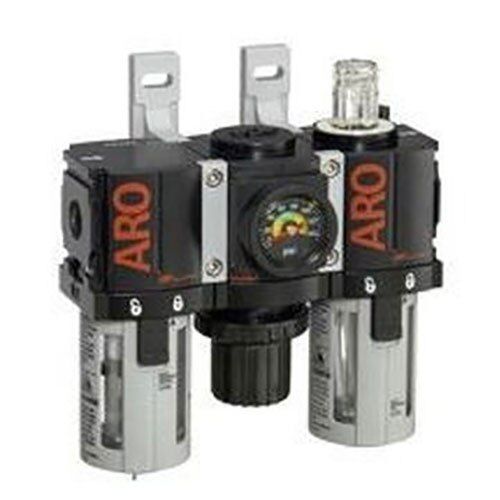 C38121-821 | 3-piece combo FRL, 1/4'' NPT, Metal bowl, Automatic drain image 1