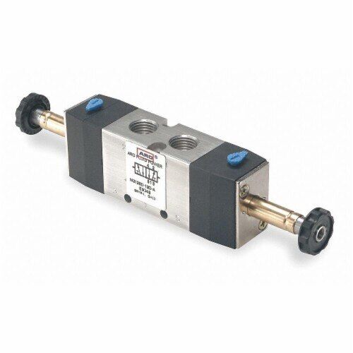 M212SD-000-N | Air Control Valve, 4-way/2-position,1/4'' NPT, solenoid, pilot, No Coil image 1