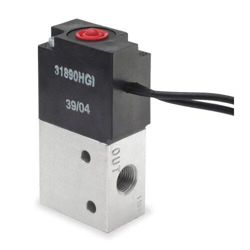 P251SS-012-D | Solenoid Air Control Valve, Body Ported, Lead Wire, 12V DC image 1