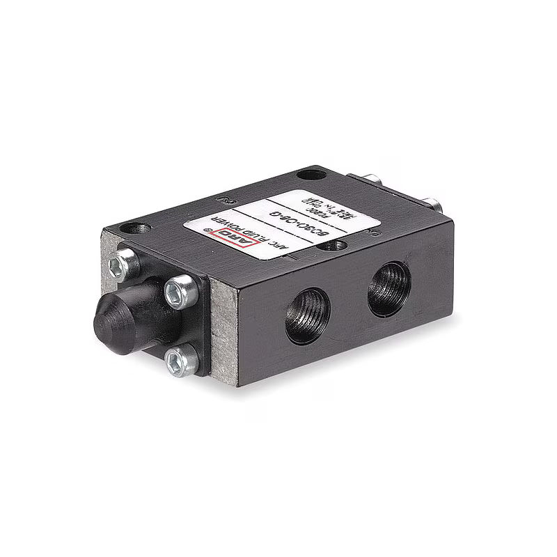 5030-06 | Air Control Valve, 3-way, 1/8'' side ports, cam stem/spring image 1