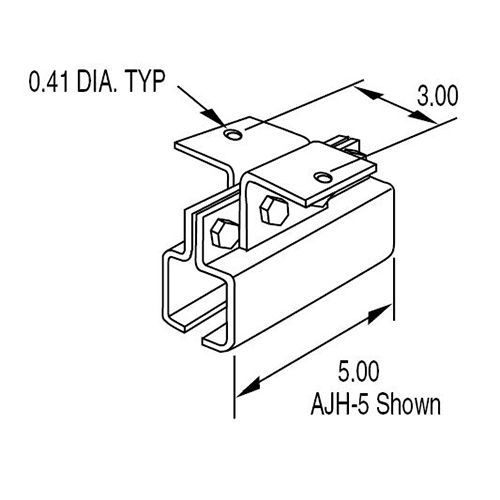 AJH-5 | Joint Hanger Bracket image 1