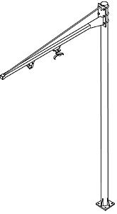 AW6FMF | Fixed Jib Tool Rail image 1