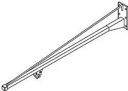 AW6F | Fixed Boom Wall Mount 6 Ft image 1