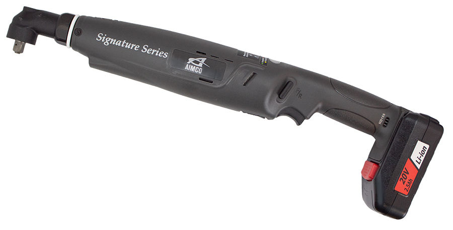 SPC-A21638 | 18V Angle Head Precision Electric Screwdriver, 5 - 18 Nm, 3/8 in. square drive image 1