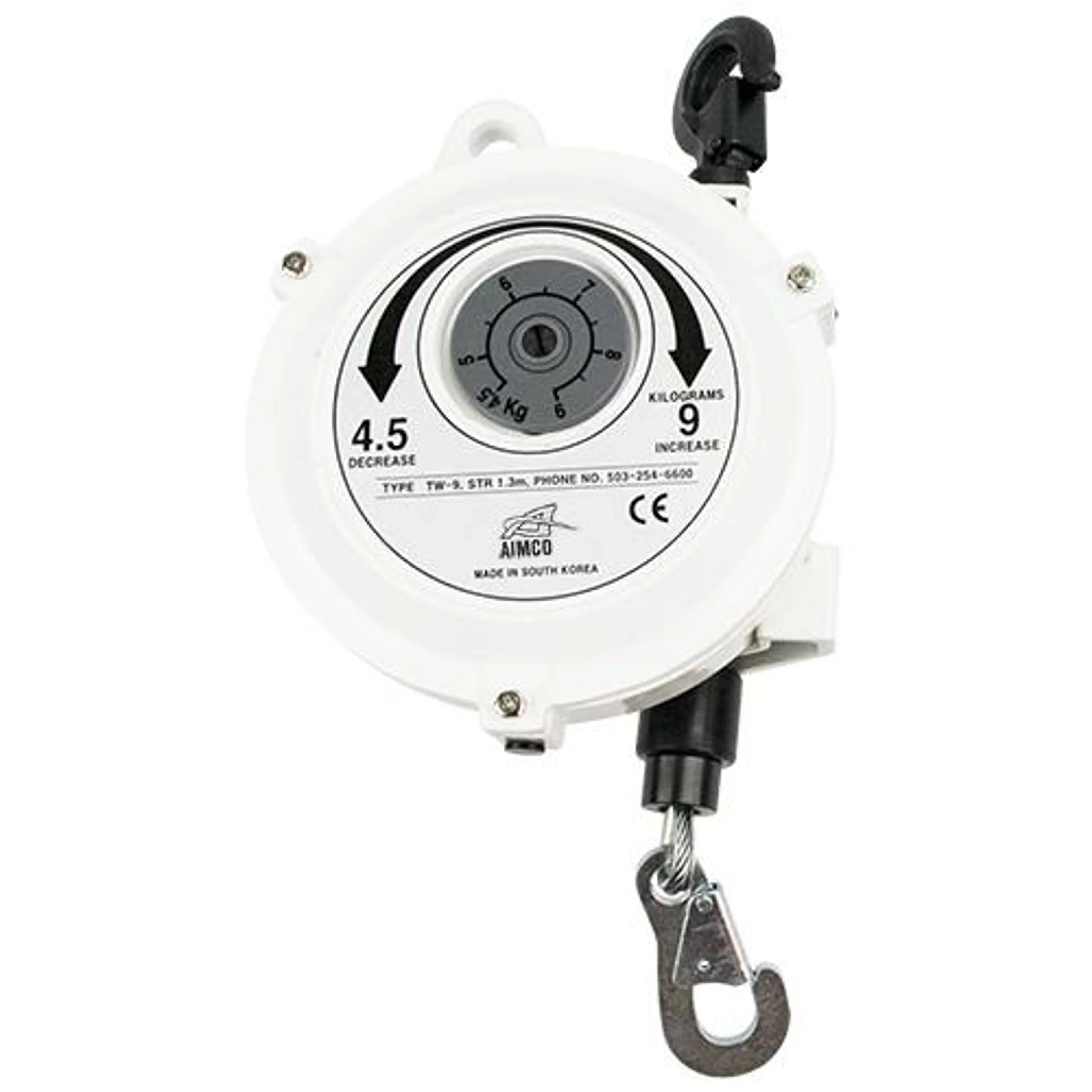 TW-9K| 9.9 - 19.8 Lb Capacity Spring Balancer