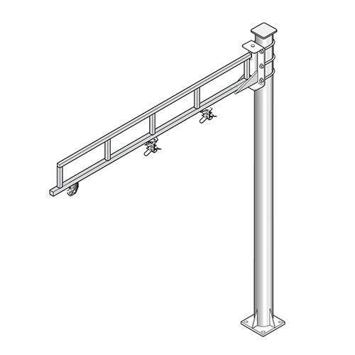 AW10FMS | Swinging Jib Tool Rail image 1