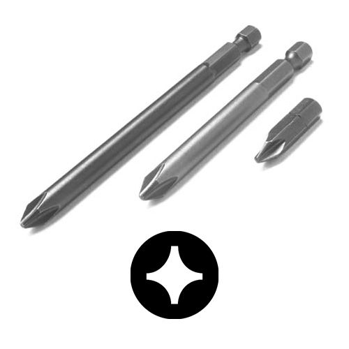 A3S0-2 | # 0 Phillips Power Bit, 2'' long image 1