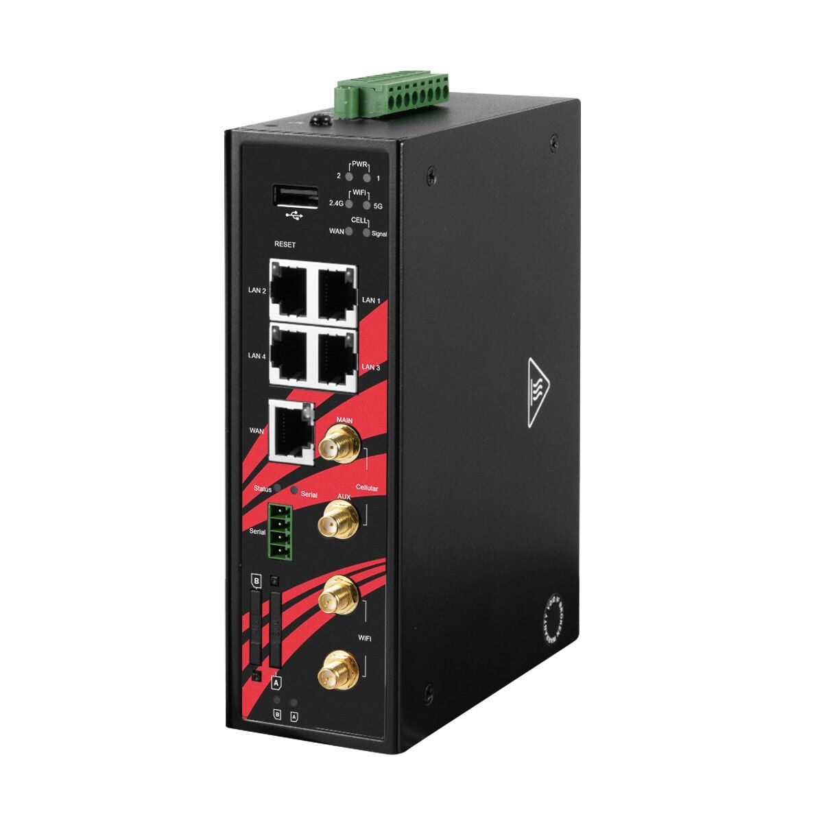 AGS-7130-AC-LTE-T-LA | Industrial Dual Radio WiFi Access Point/Client/Bridge/Repeater image 1